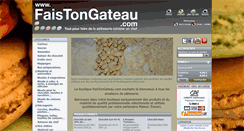 Desktop Screenshot of faistongateau.com