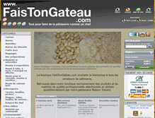 Tablet Screenshot of faistongateau.com